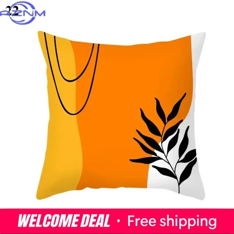 Boho Orange Abstract Cushion C - Century Textile & Sewing Supply Avenue C North Saskatoon Sk 评论和价格