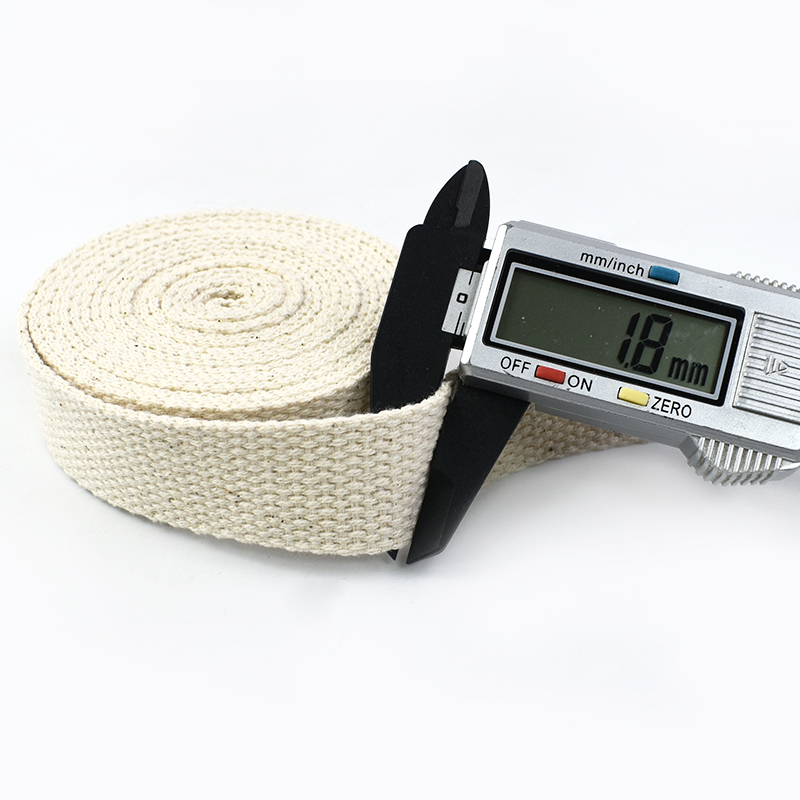 20Meters Beige Cotton Webbing  - Textile And Sewing Supply 评论和价格