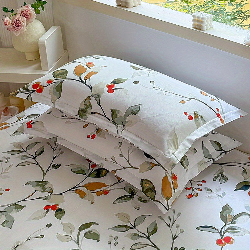3pcs Print Bedding Set, Soft a - Fabric Softener Sheet 评论和价格