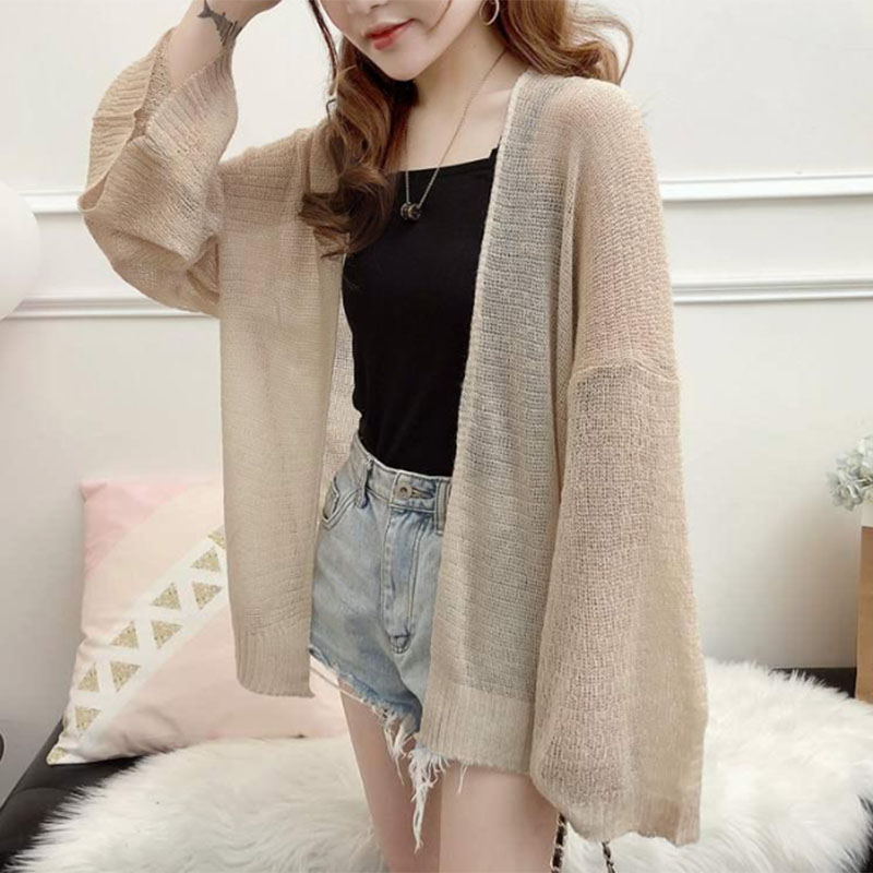 Spring Autumn Sheer Knit Cardi - Sewing V 评论和价格
