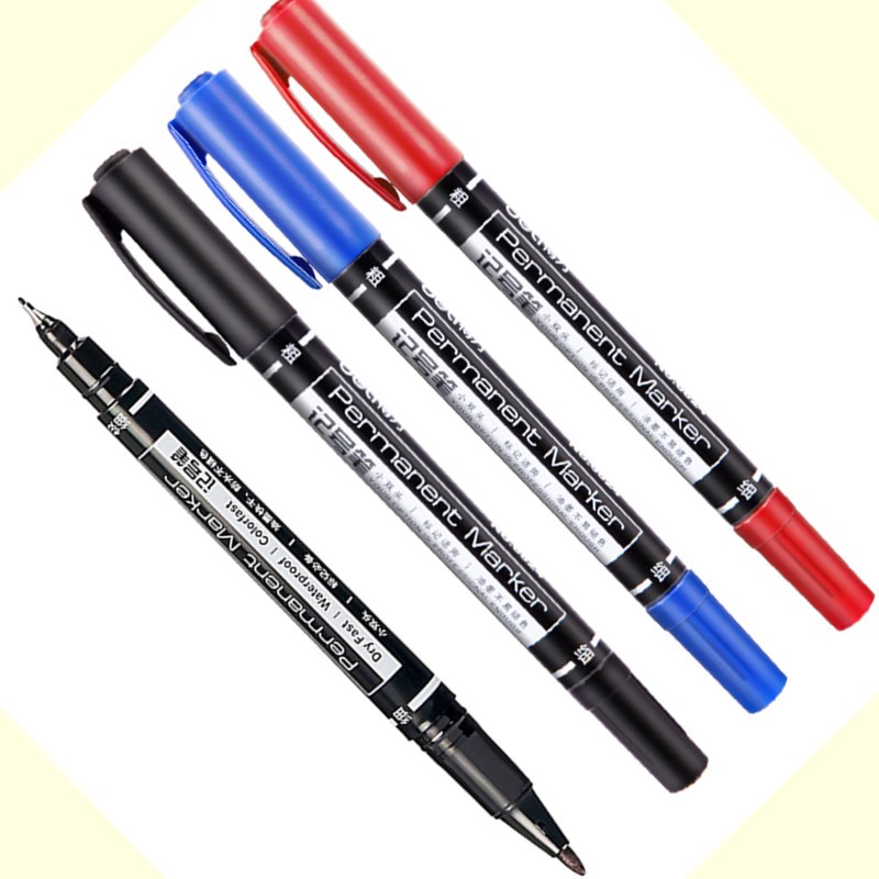 Deli 0.5mm/1mm Dual Tip Dry Fa - Fabric Marking Pen 评论和价格