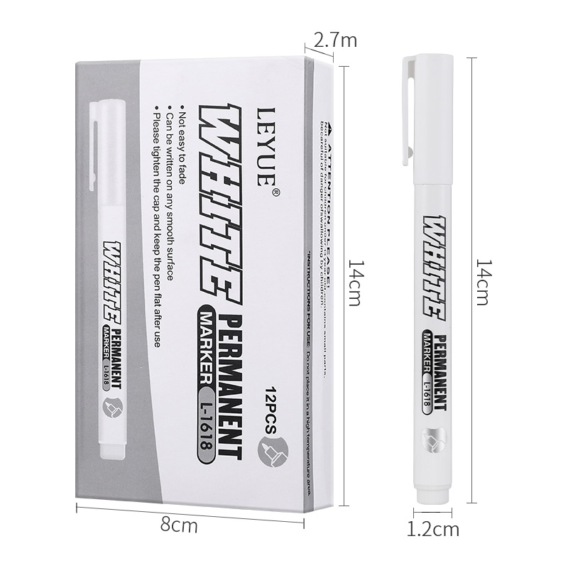 New 1/2/3PCS Waterproof Metal  - Fabric Marking Pen 评论和价格