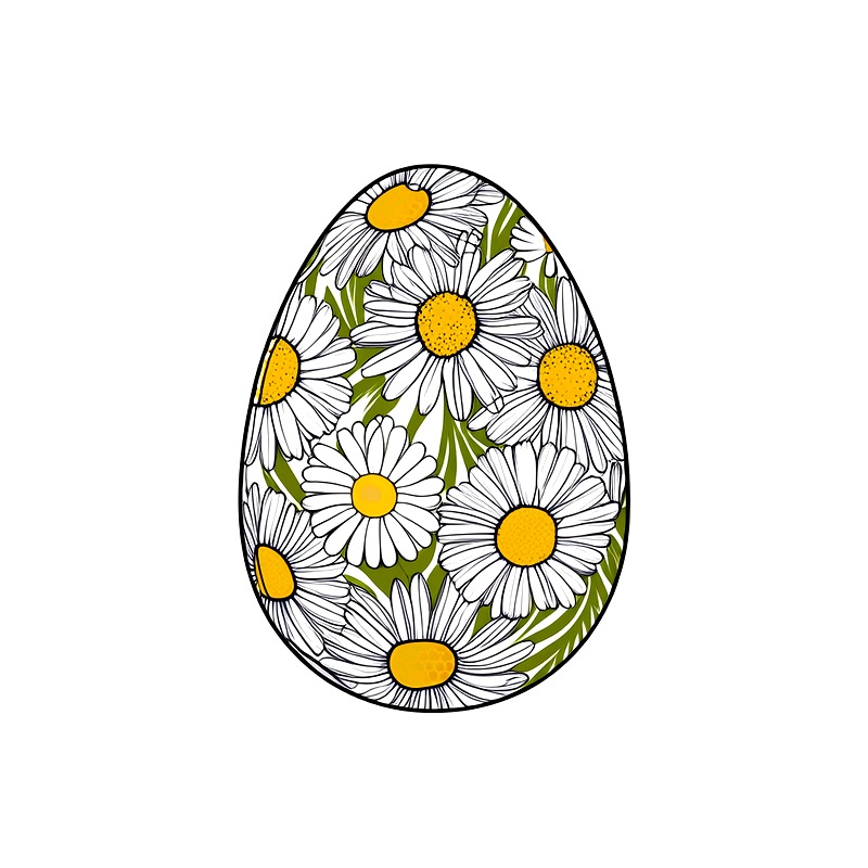 Easter Egg Heat Transfer Vinyl - Iron On Patch 评论和价格