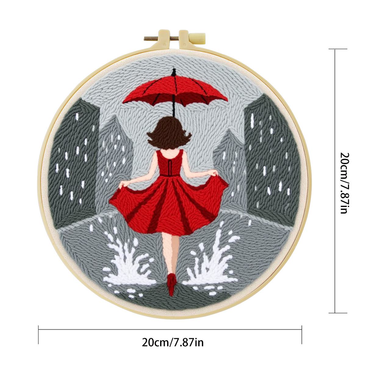 20X20CM/7.87inch Female Punch  - Is Sewing Textile Art 评论和价格