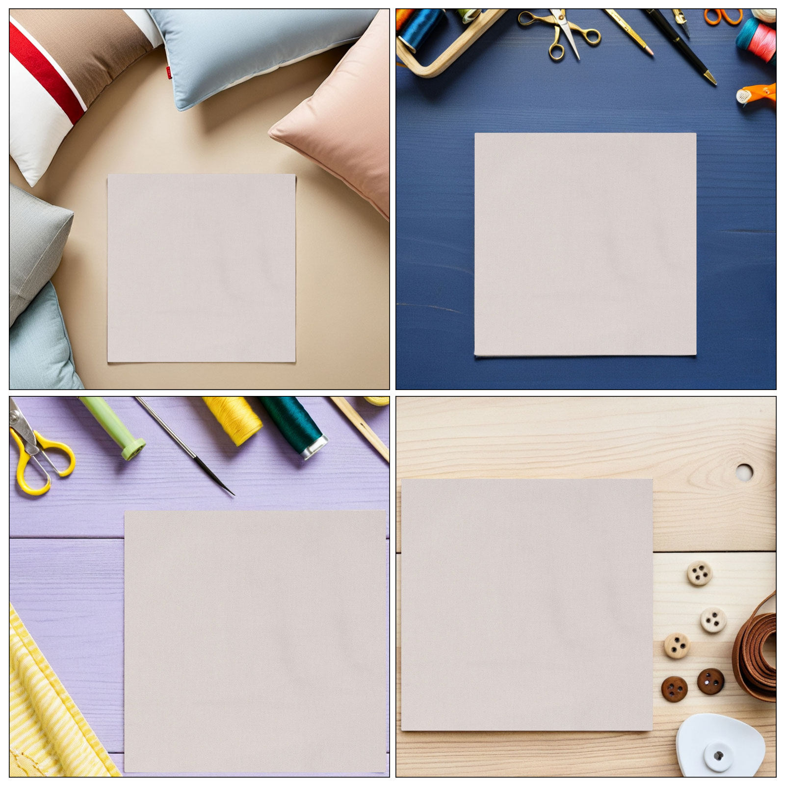 5Pcs Embroidery Fabric Cotton  - Sewing Embroidery Fabric 评论和价格