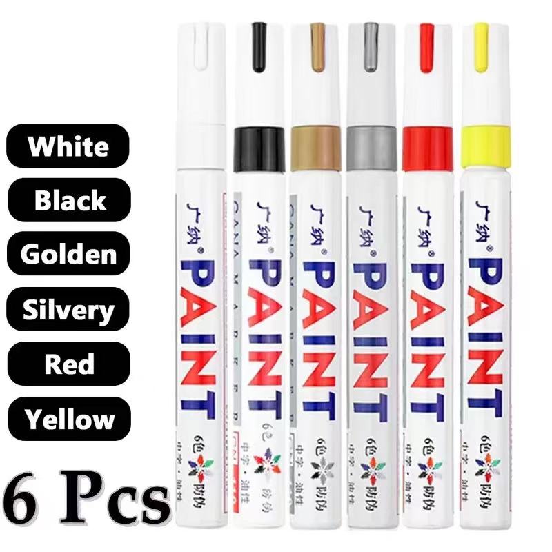 GuangNa 6/12 Pcs Colorful Perm - Fabric Marking Pen 评论和价格