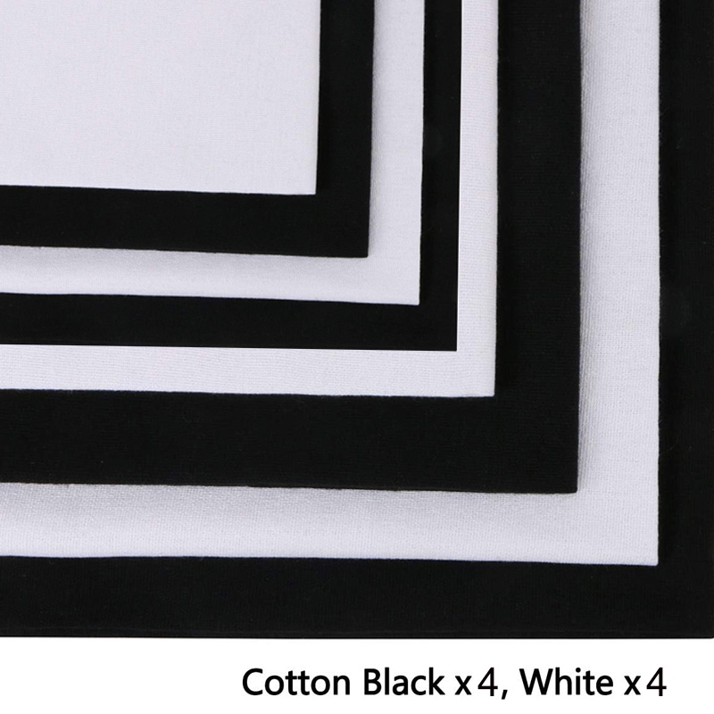 8 Pieces of 30X 30cm Linen Fab - Sewing Embroidery Fabric 评论和价格