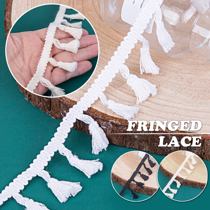 10Meter Cotton Thread Fringe L - Sewing Thread In Textile 评论和价格