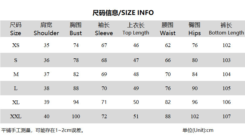 Women Letter‑Print 2‑Piece Tra - Sewing V 评论和价格