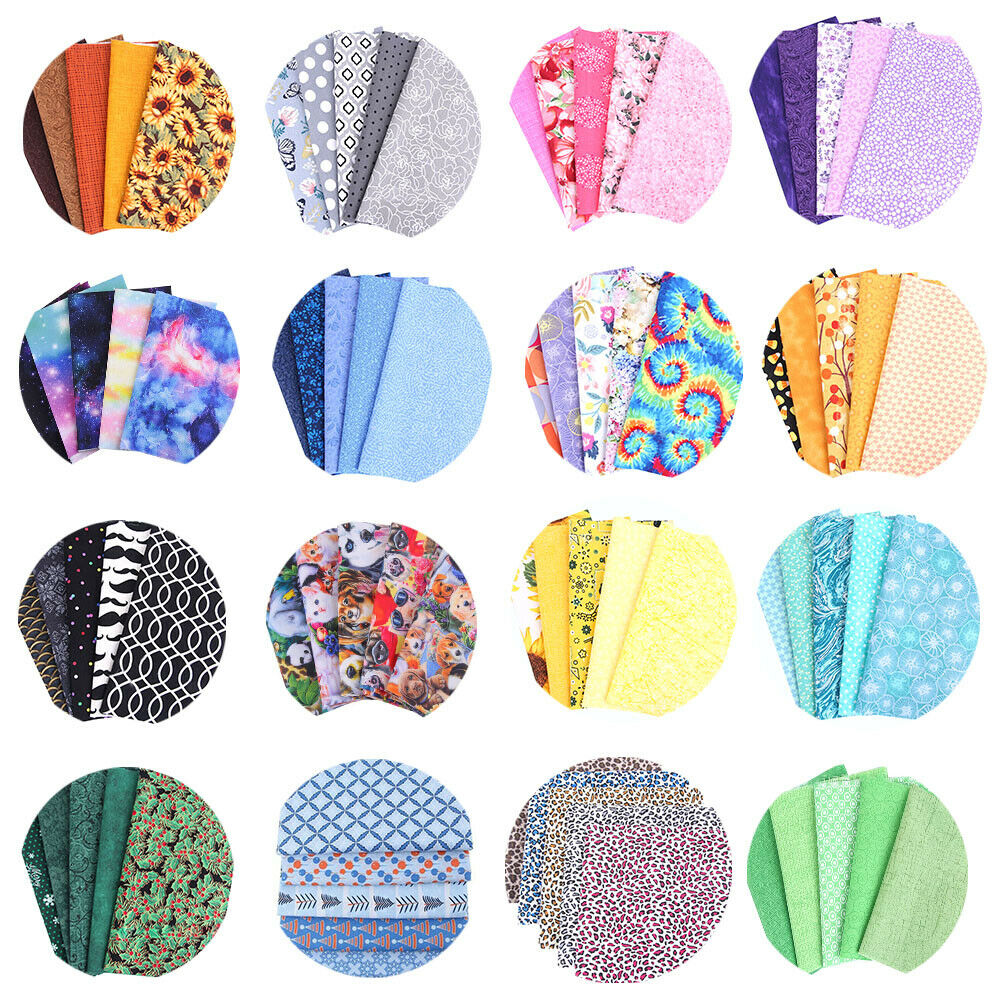 5Pcs Galaxy Animal Leopard Flo - Textile And Sewing Supply 评论和价格
