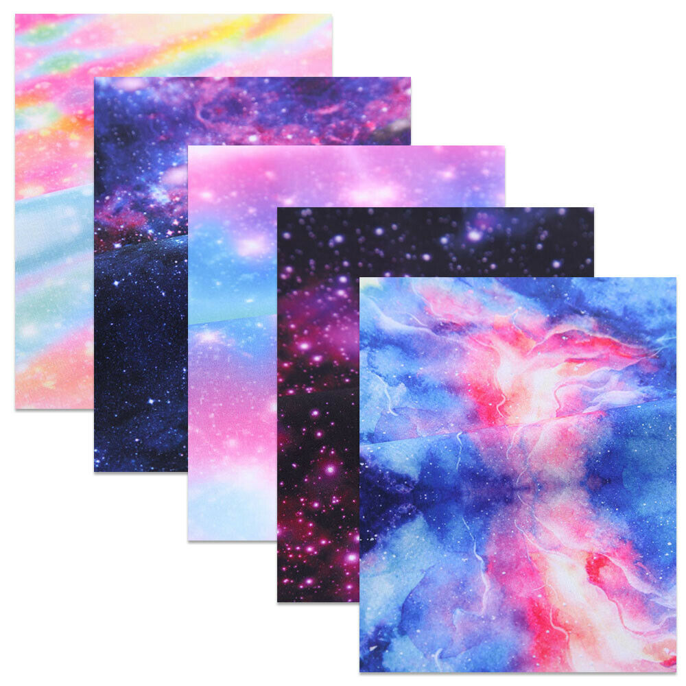 5Pcs Galaxy Animal Leopard Flo - Textile And Sewing Supply 评论和价格
