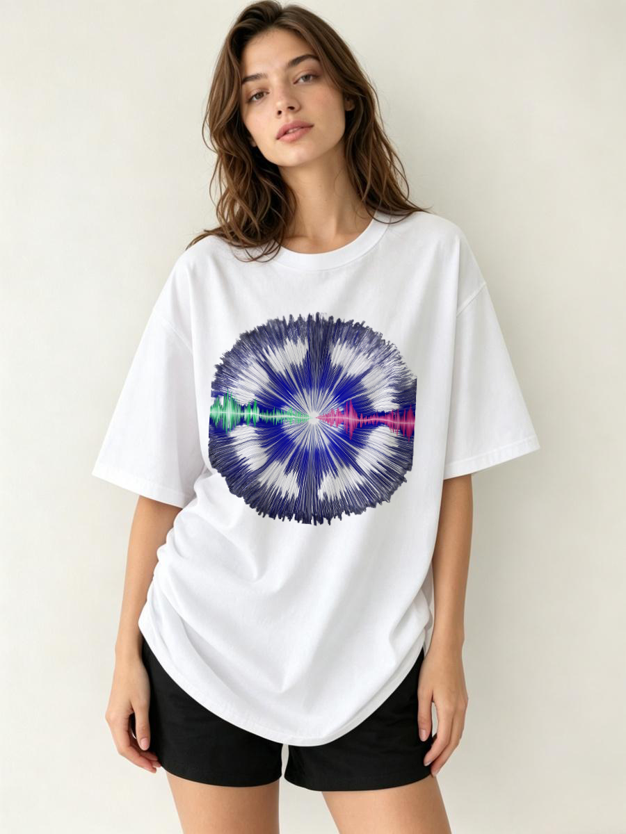 T Shirts For Woman Thread Patt - Sewing Thread In Textile 评论和价格