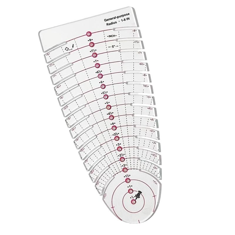 39BB Clear Scale Acrylic Measu - Is Sewing Textile Art 评论和价格