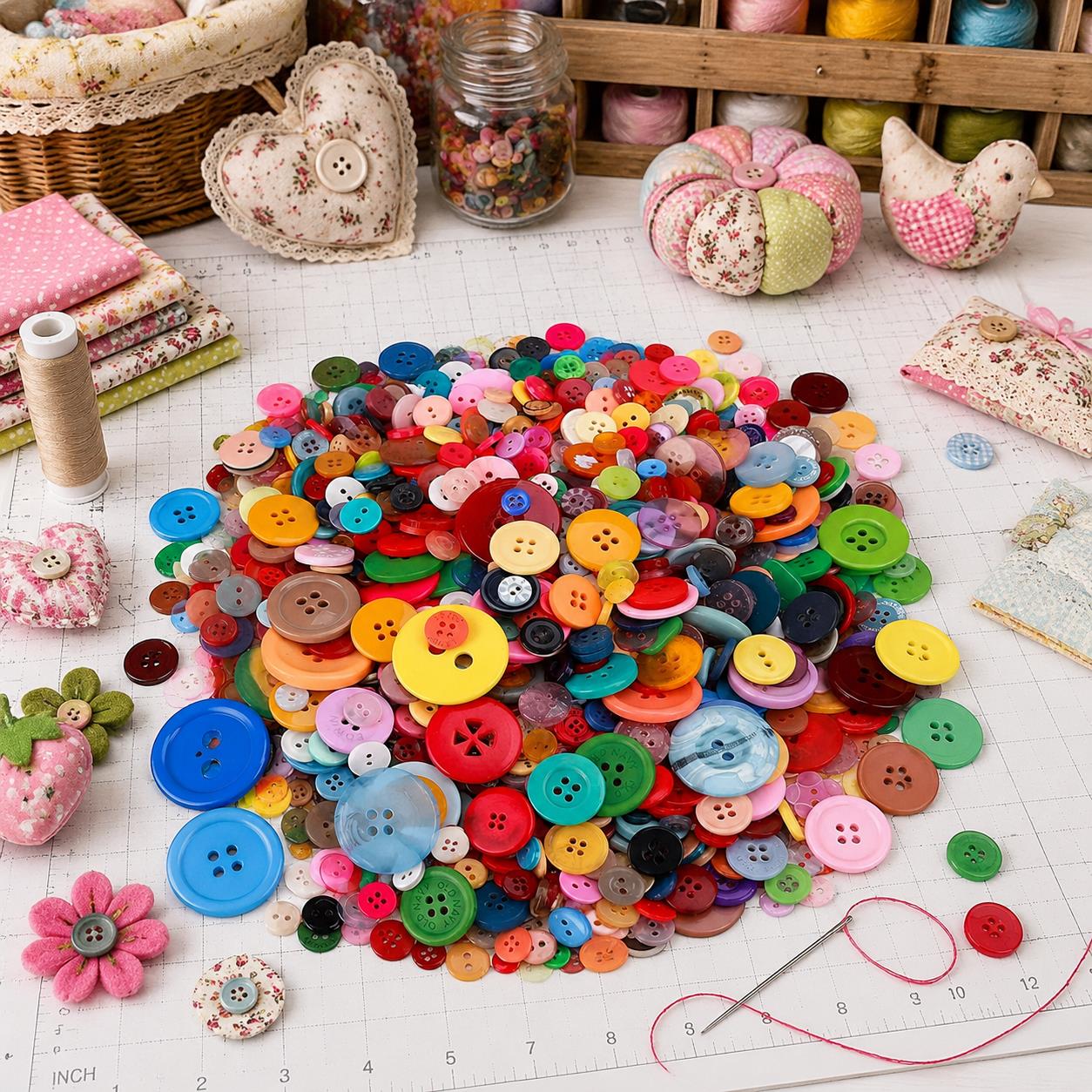 Bulk 100~500 Units Rainbow Col - Textile And Sewing Supply 评论和价格