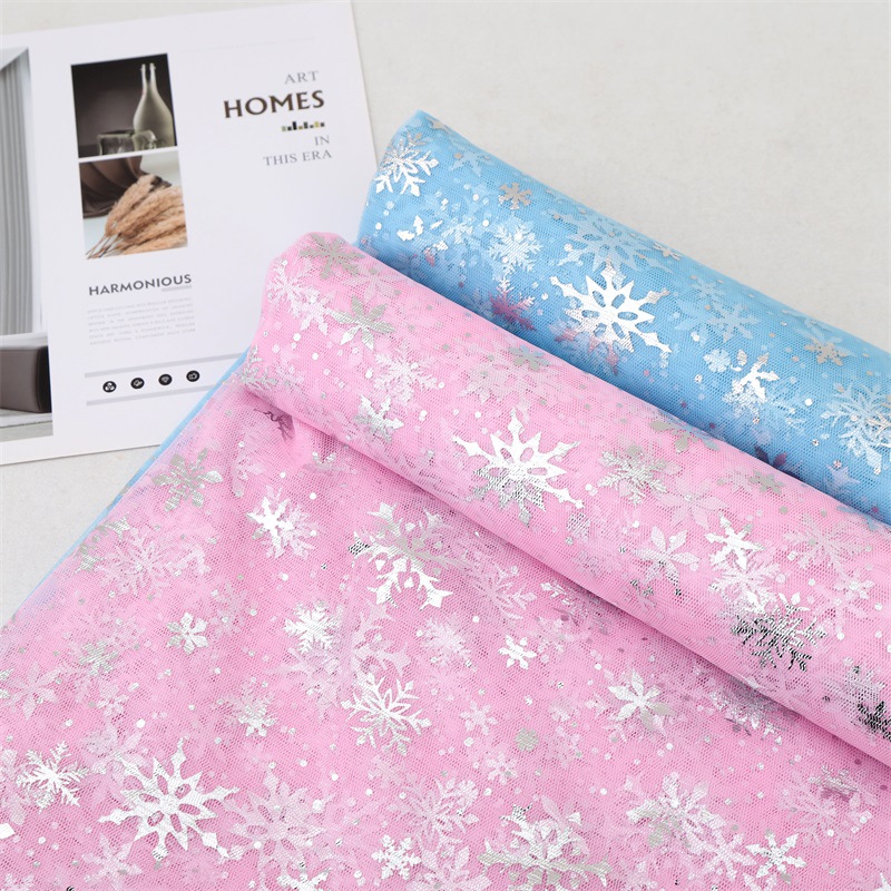 150cm*1yard/pc  Snowflake Prin - Textile And Sewing Supply 评论和价格
