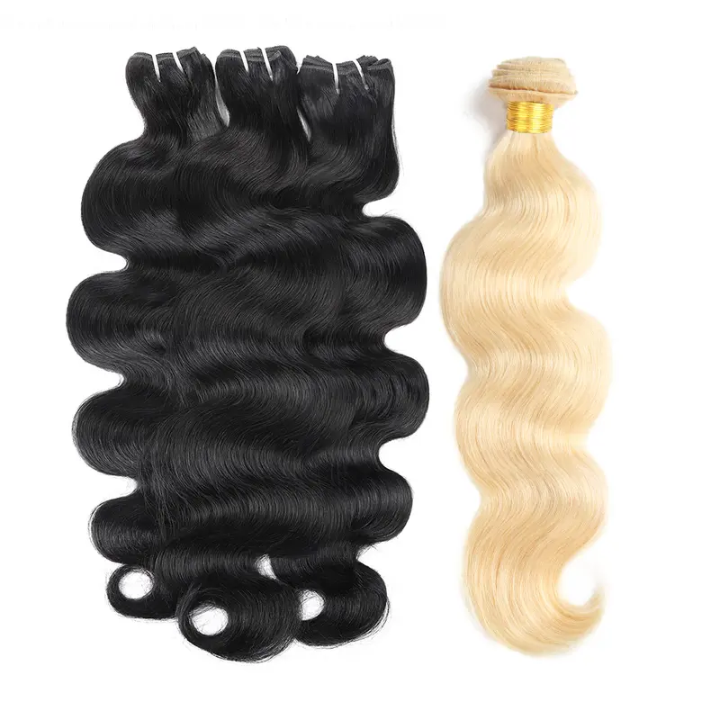 1B/613 Blonde Body Wave Bundle - Sewing Lab 评论和价格