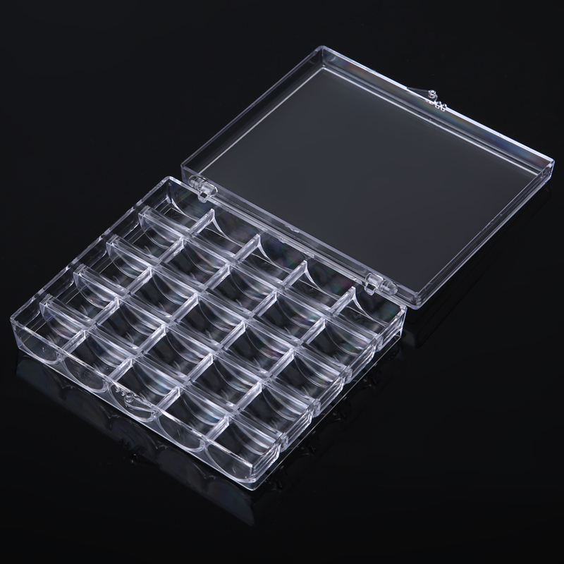 1pc 25 Spools Empty Bobbins St - Bobbin Organizer Box 评论和价格
