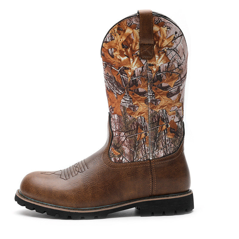 Men's Boots Classic Handmade E - Sewing Embroidery Fabric 评论和价格