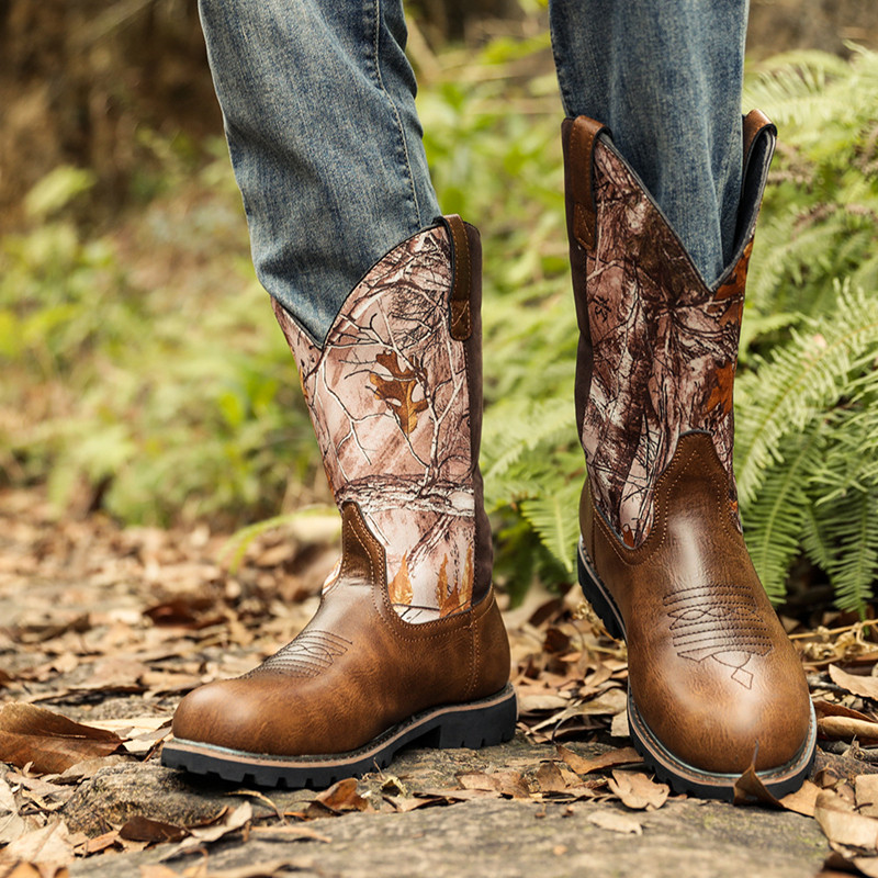 Men's Boots Classic Handmade E - Sewing Embroidery Fabric 评论和价格
