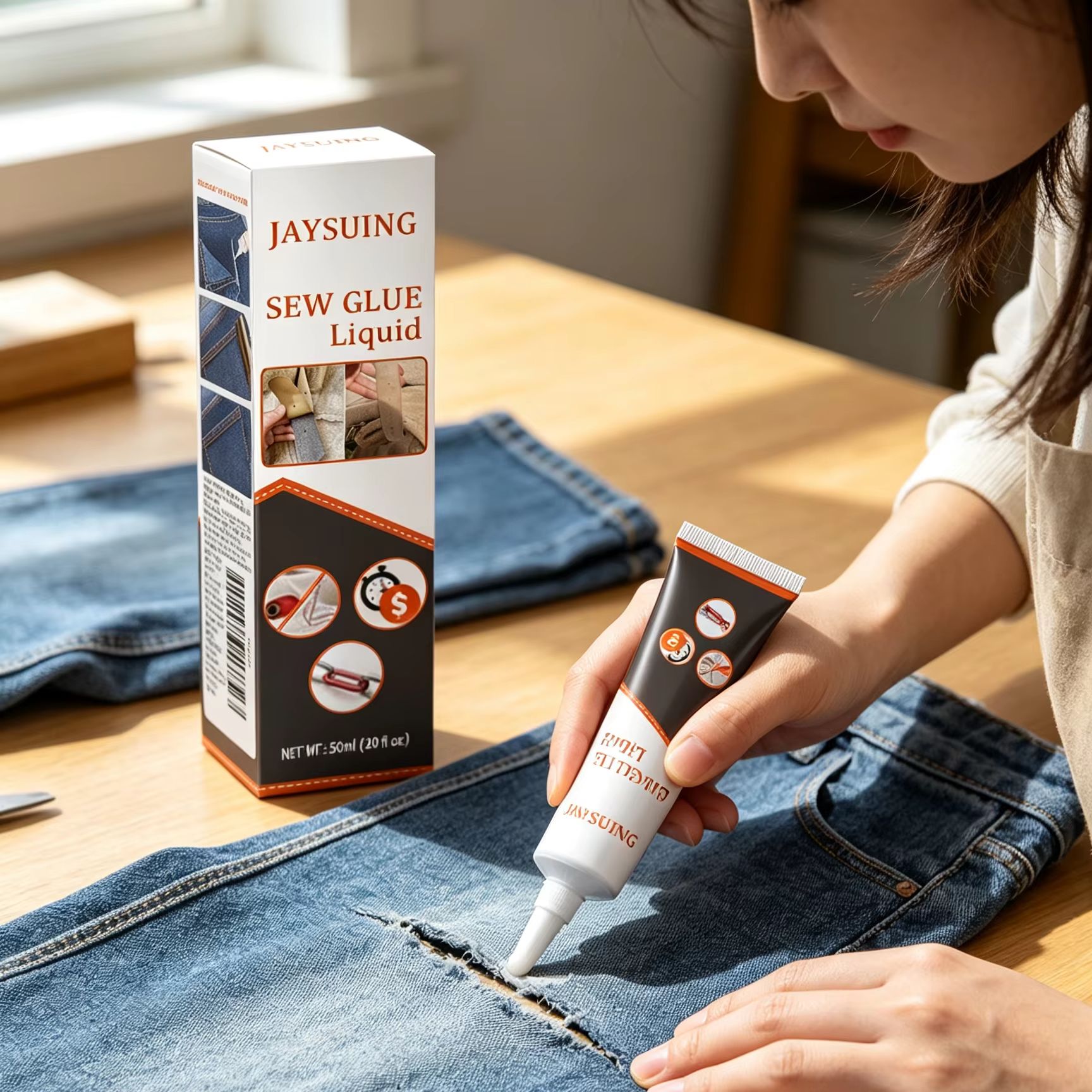 Jaysuing Sewing Glue Clothing  - Sewing Repair 评论和价格