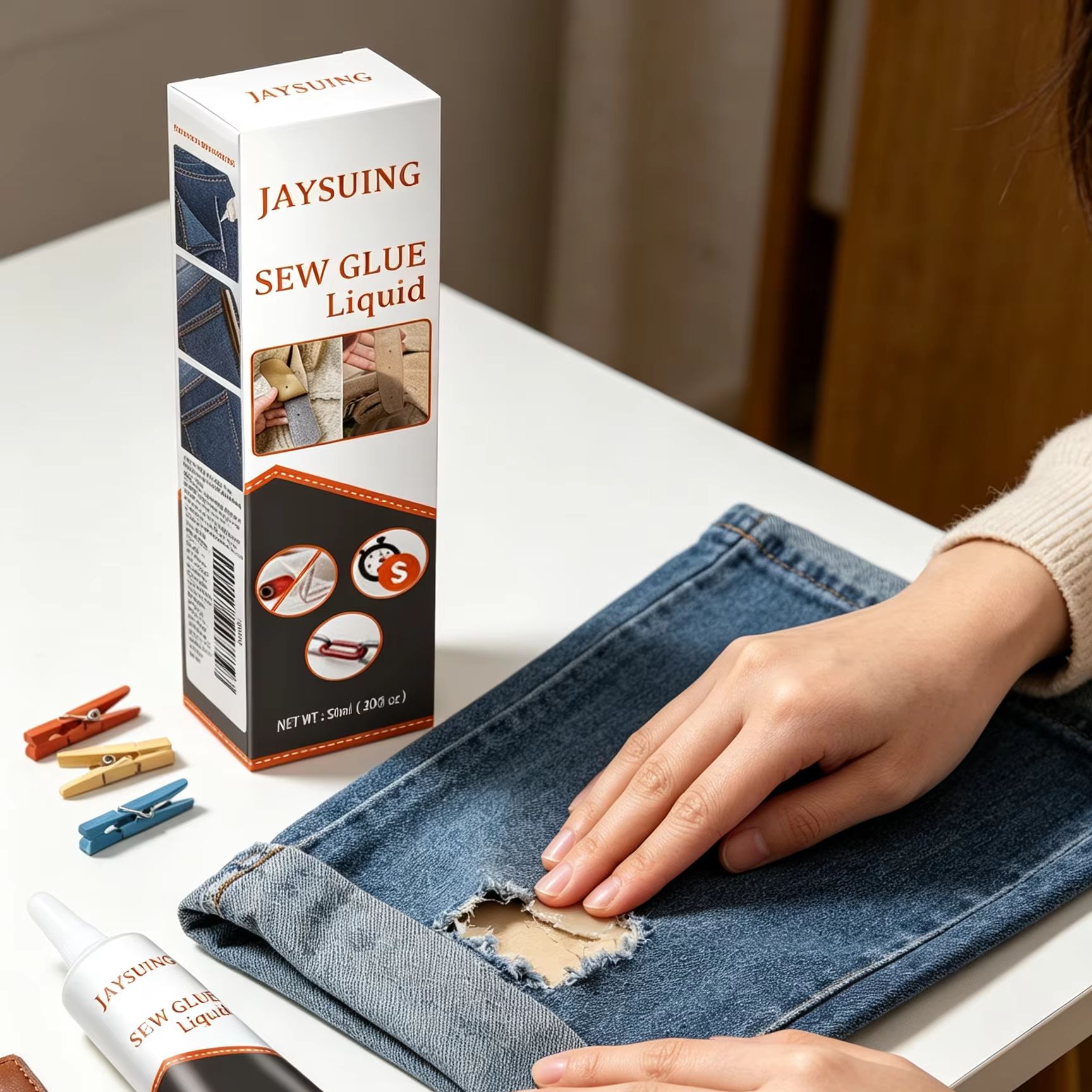 Jaysuing Sewing Glue Clothing  - Sewing Repair 评论和价格