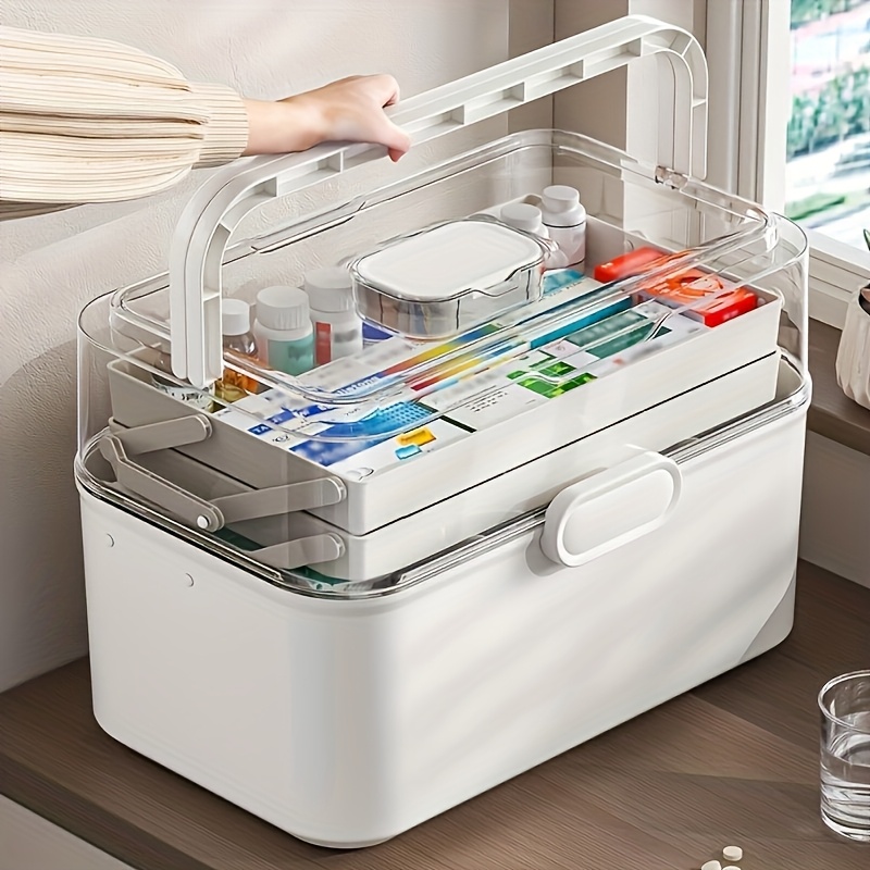 Large Capacity Clear Lid Medic - Bobbin Organizer Box 评论和价格