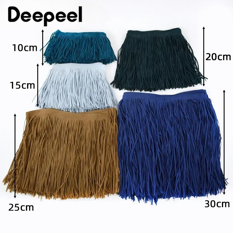 1M 10-30cm Leather Suede Tasse - Textile And Sewing Supply 评论和价格