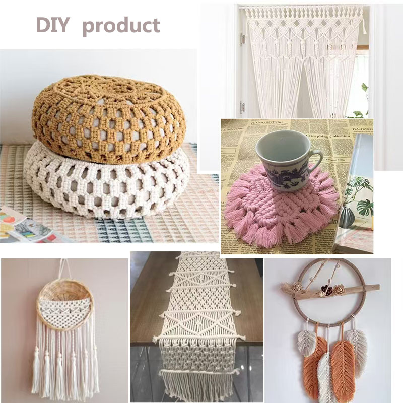 3mm 100M Macrame Cord Rope Cot - Sewing Thread In Textile 评论和价格