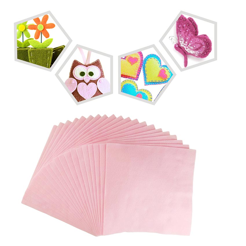 Coloured Felt Fabric Sheets fo - Is Sewing A Textile Craft 评论和价格