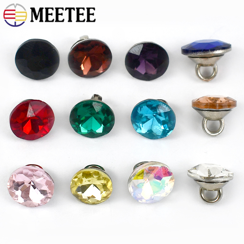 Meetee 20/50Pcs 9mm Rhinestone - Button Hole Cutter 评论和价格