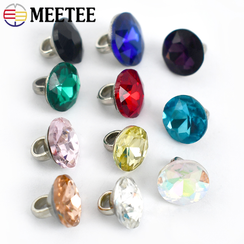 Meetee 20/50Pcs 9mm Rhinestone - Button Hole Cutter 评论和价格