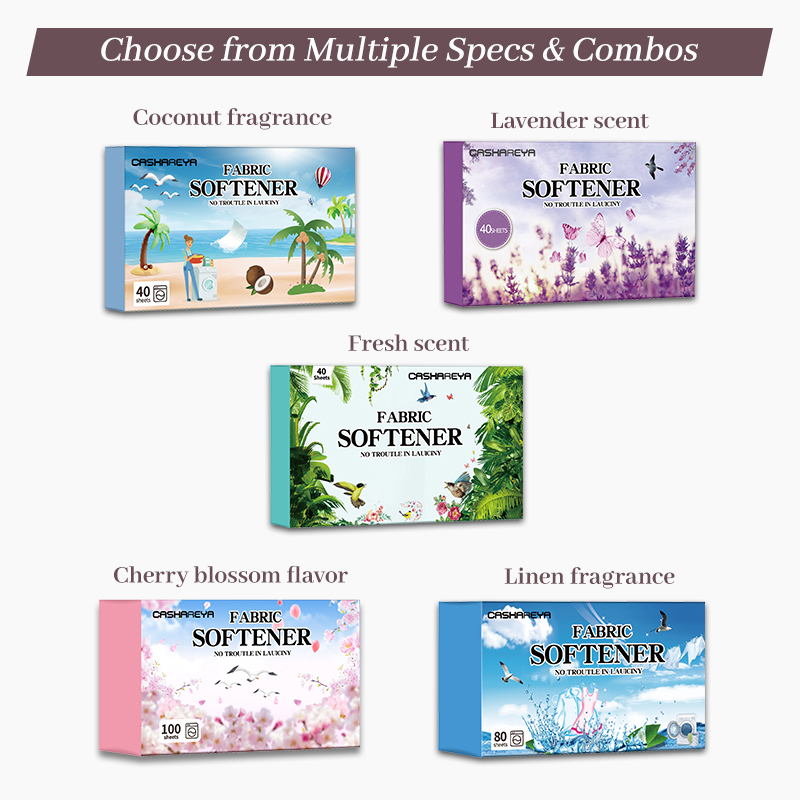 CASHAREYA Dryer Sheets 40pcs F - Fabric Softener Sheet 评论和价格