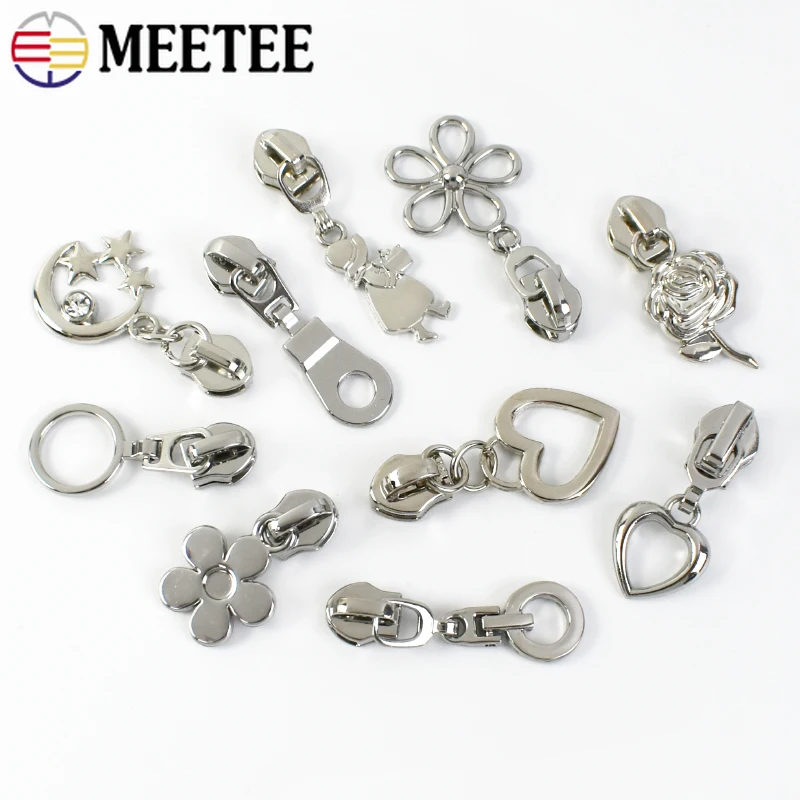 Metal Zipper Slider 5# 5-20Pcs - Textile And Sewing Supply 评论和价格