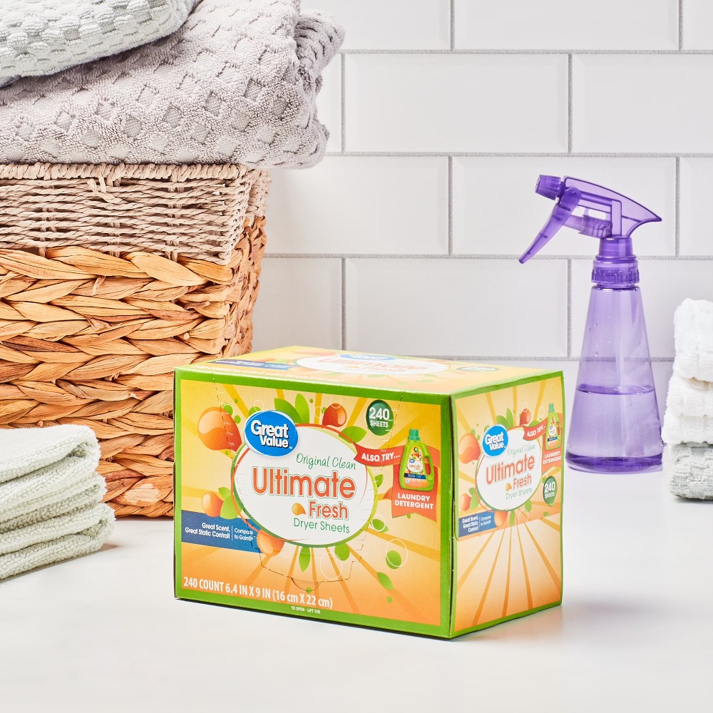 Ultimate Fresh Dryer Sheets Or - Fabric Softener Sheet 评论和价格