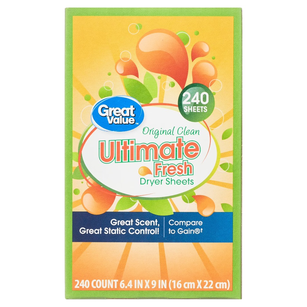 Ultimate Fresh Dryer Sheets Or - Fabric Softener Sheet 评论和价格