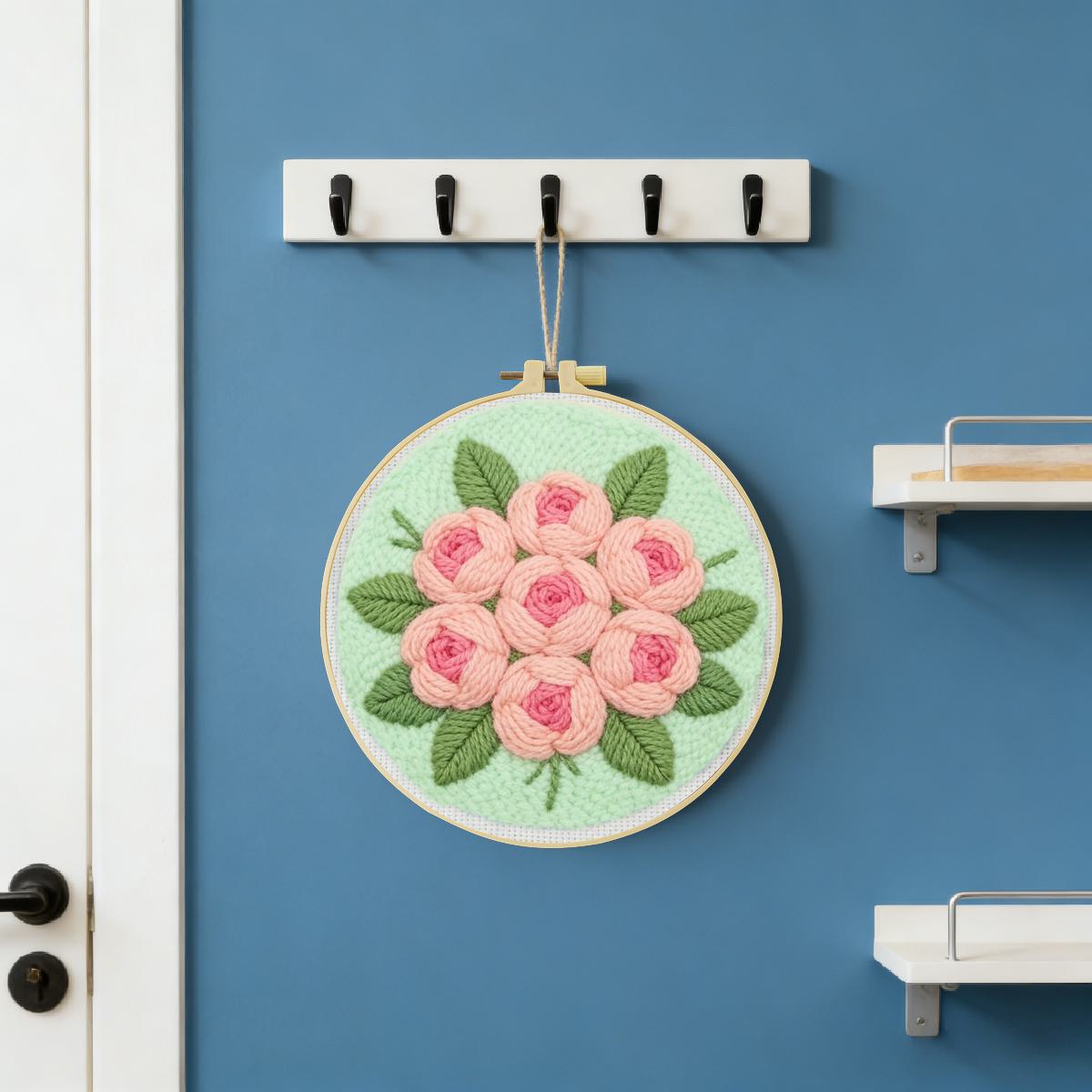 20X20CM/7.87inch Flower Punch  - Is Sewing Textile Art 评论和价格