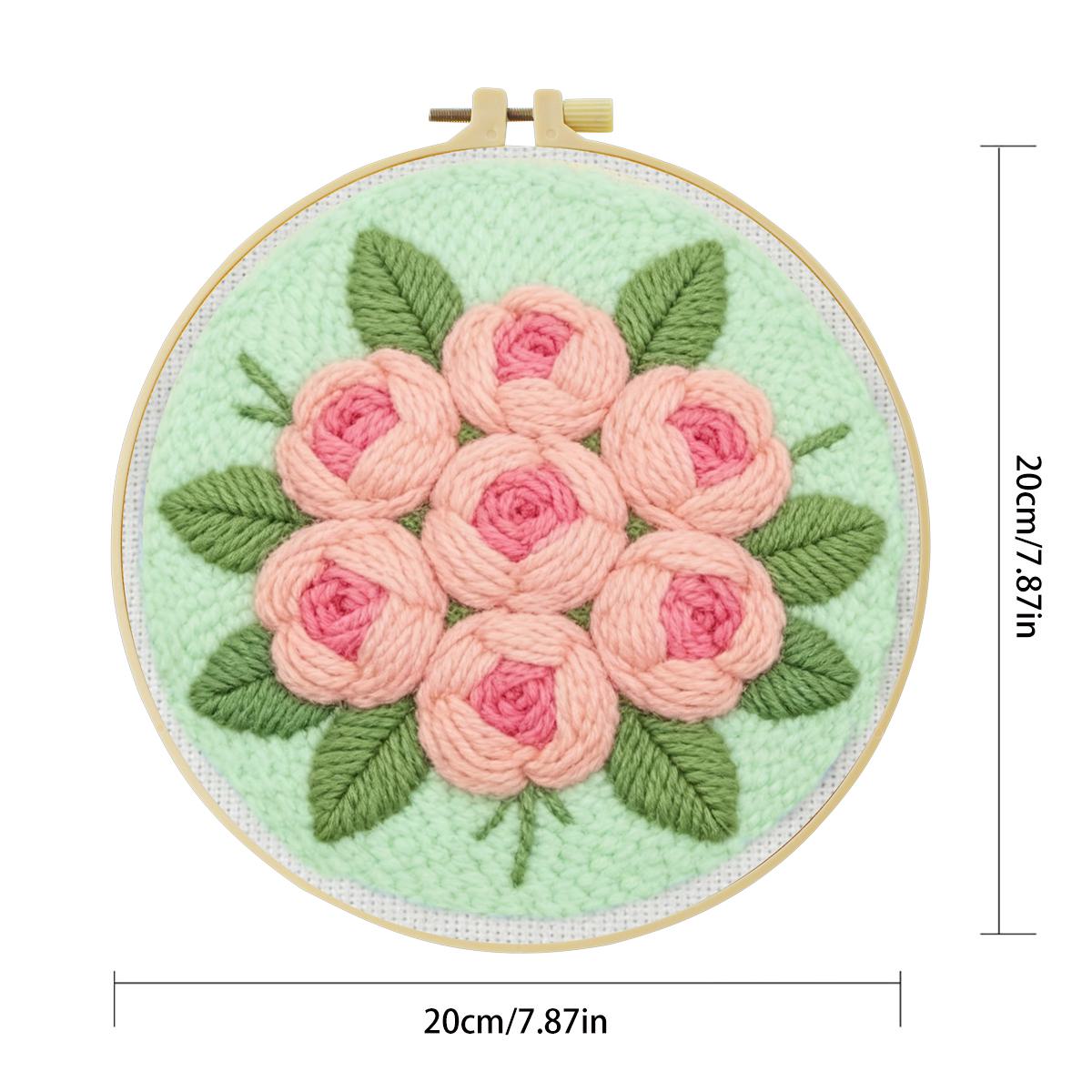 20X20CM/7.87inch Flower Punch  - Is Sewing Textile Art 评论和价格